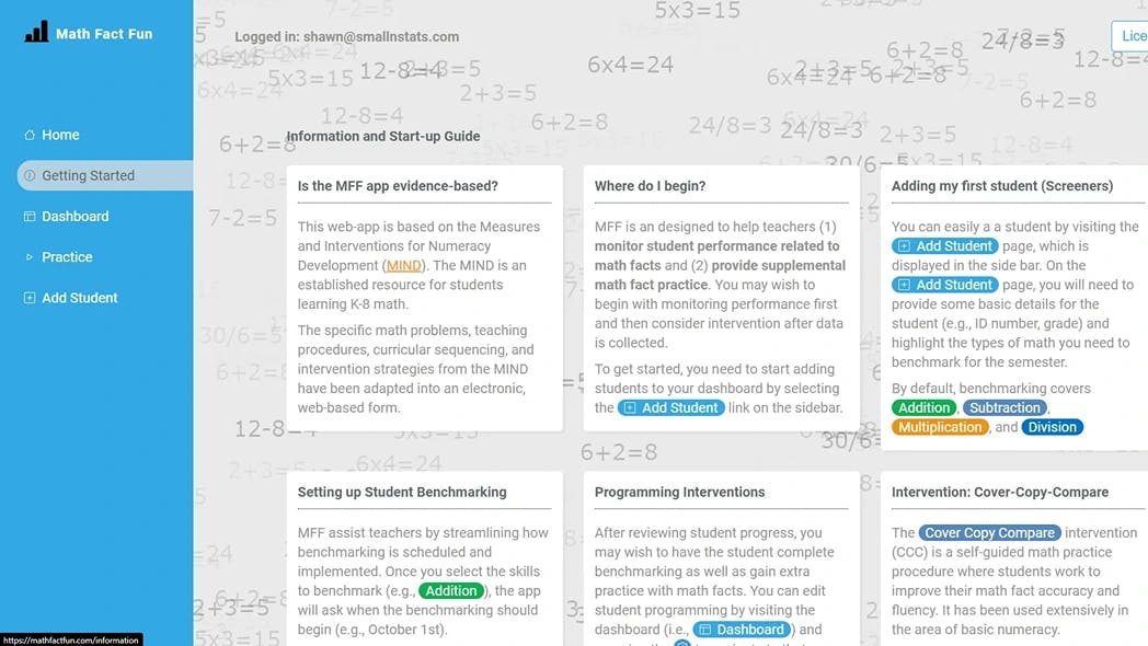 preprint preview for math facts